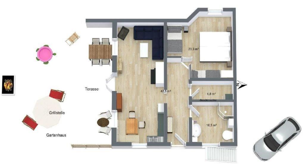Haus Ruth Appartement Obsteig Buitenkant foto